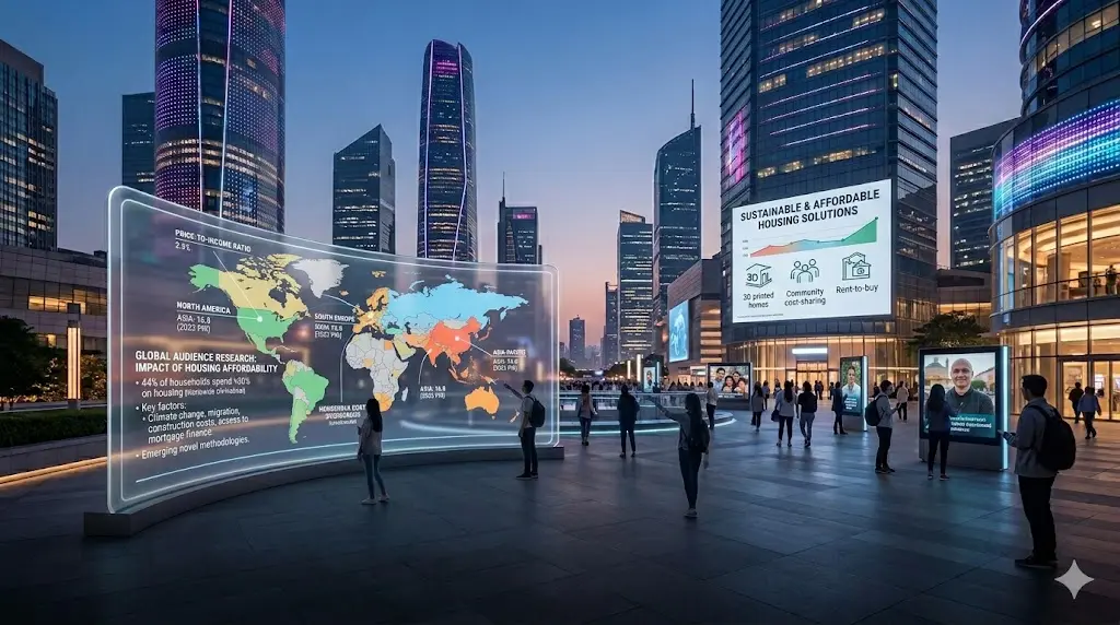 Global Audience Research Related to Housing Affordability