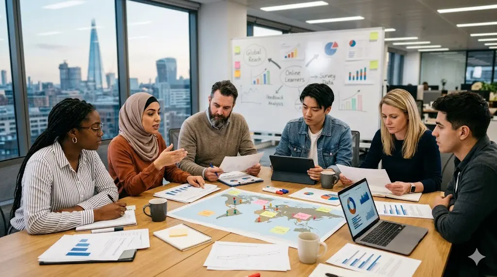 Global Audience Research Related to Online Education