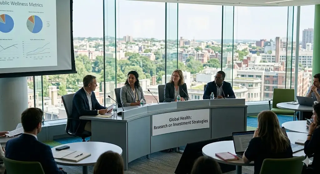 Global Health Research on Investment Strategies and Public Wellness