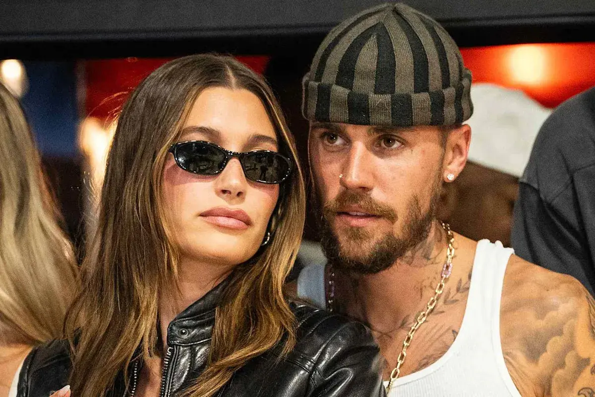 Hailey Bieber Says She and Husband Justin Bieber Are Taking Life in the Spotlight a 'Day at a Time'