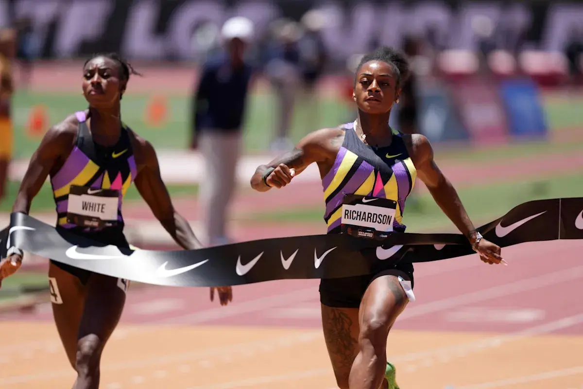 Sha’Carri Richardson Headlines Big Weekend Of 100m Sprinting As Shericka Jackson & Amy Hunt Win National Titles