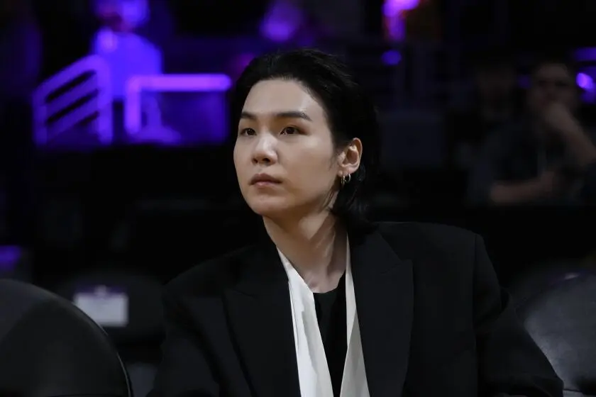 BTS' Suga begins military enlistment process: 'We ask you for your continued love'