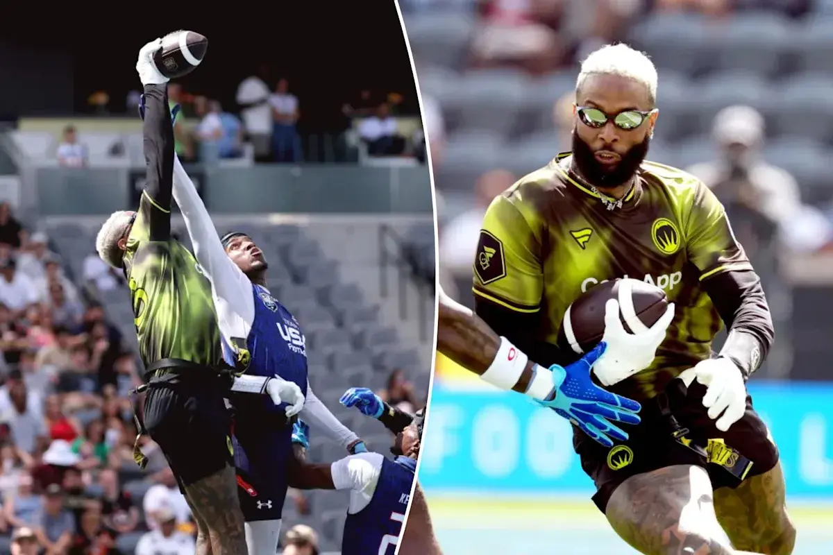 Odell Beckham Jr. hopes Fanatics Flag Football Classic is ‘starting point’ for NFL return