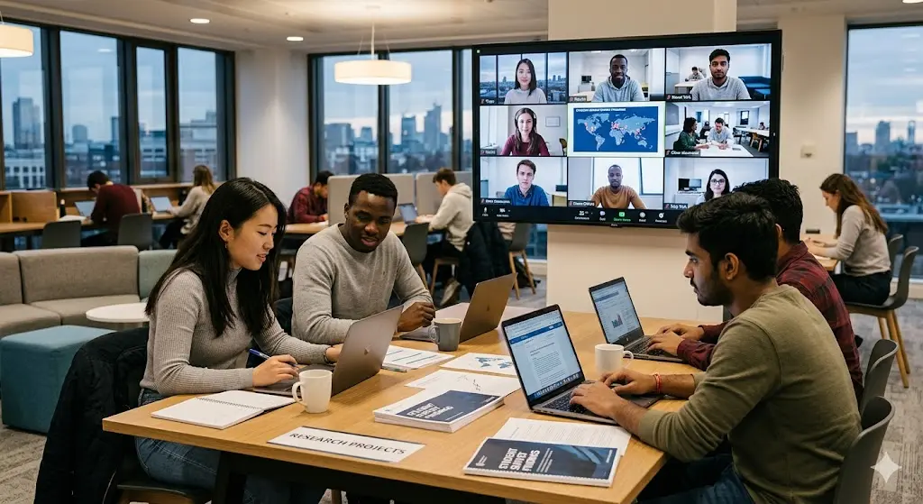 Research Findings About Hybrid Workplaces Among Students Globally