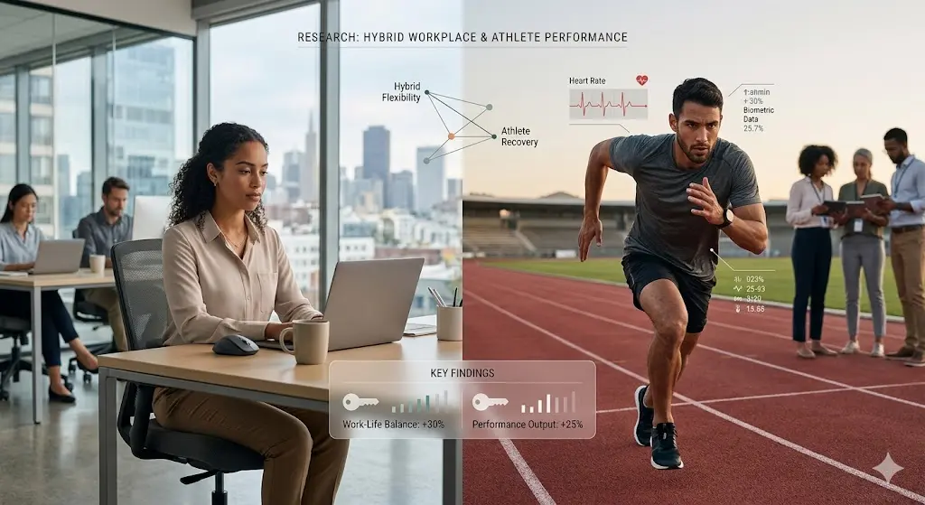 Research Findings About Hybrid Workplaces and Athlete Performance