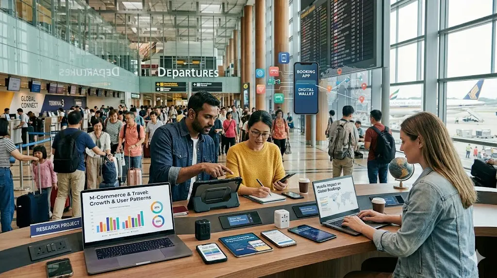 Research on Mobile Commerce and Its Impact on International Travel
